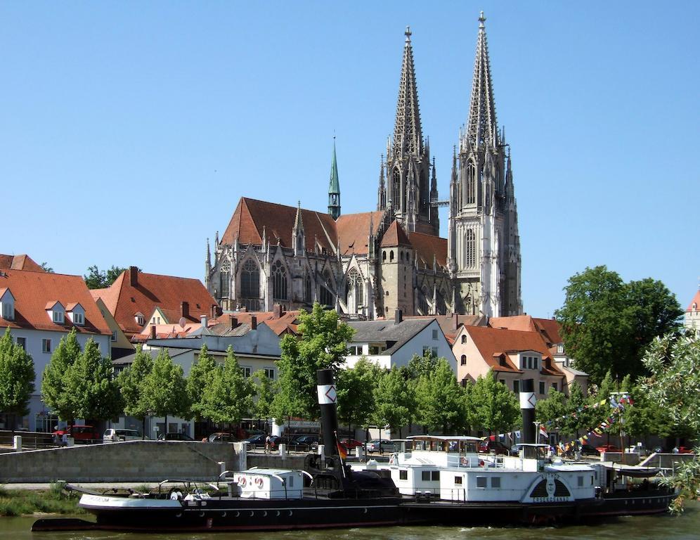 Apartments Hofgarten Regensburg Oda fotoğraf